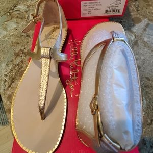 Lily Pulizter Heather Sandal- 8M